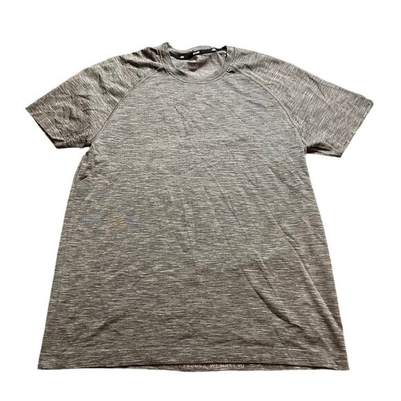 Men’s Rhone Vapor‎ Training T-Shirt Size Small Light Gray Athletic Gym - Picture 1 of 8